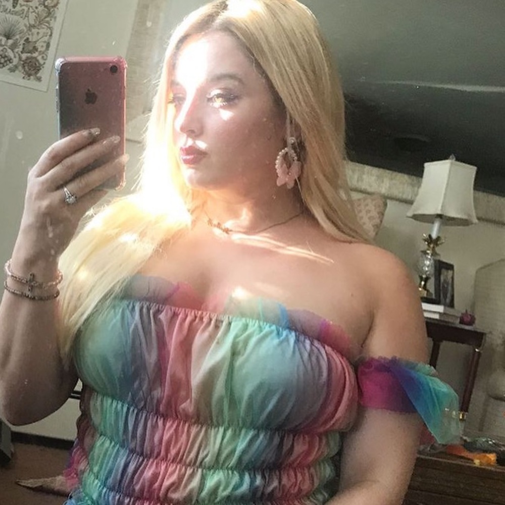 🧚🏻‍♀️🌈🧚🏻‍♀️ Fairy Rainbow Tulle Top